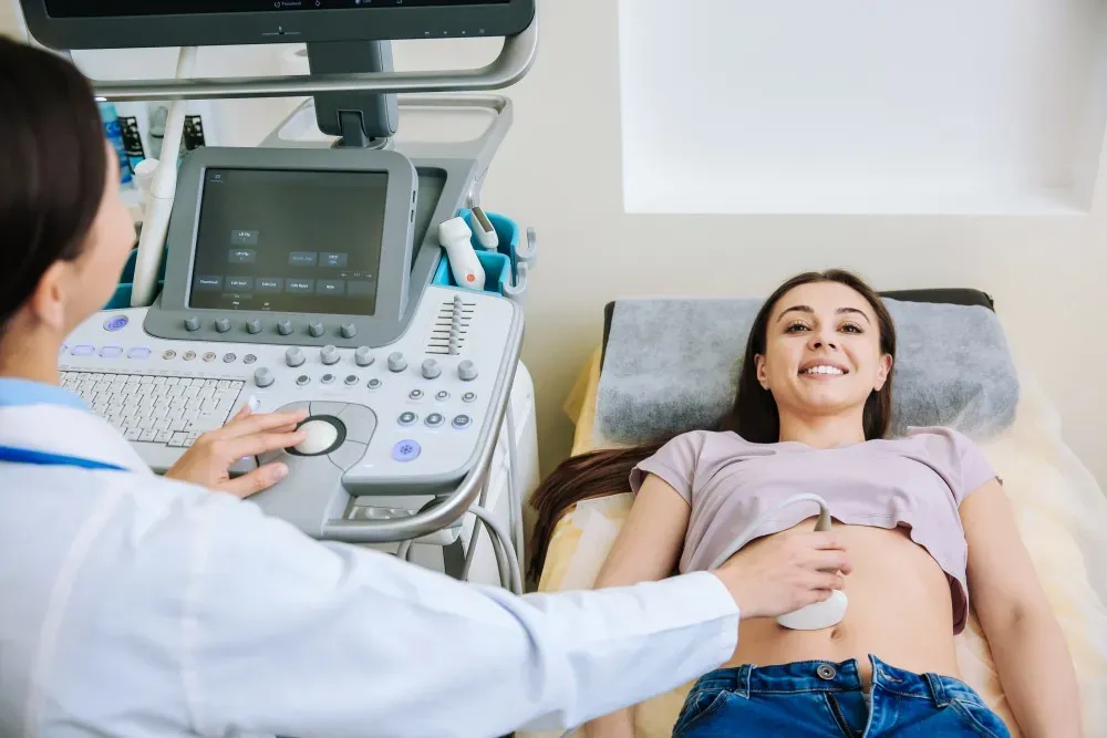 real time ultrasound during procedure
